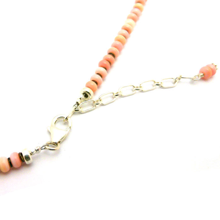 Thumbnail: Pink Conch & Shell Necklace #CON879