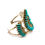 Thumbnail: Zuni Sleeping Beauty Turquoise Needle Point Cuff #ZNP492