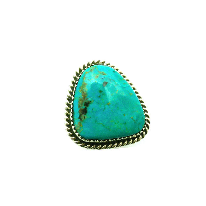 Navajo Kingman Turquoise Ring #ARA441