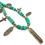 Thumbnail: Vintage Navajo Turquoise Necklace #VIN450