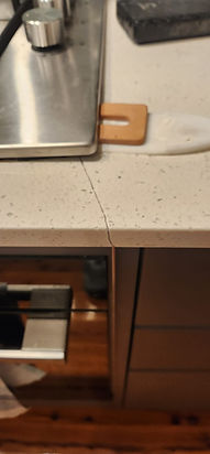 cracked benchtop