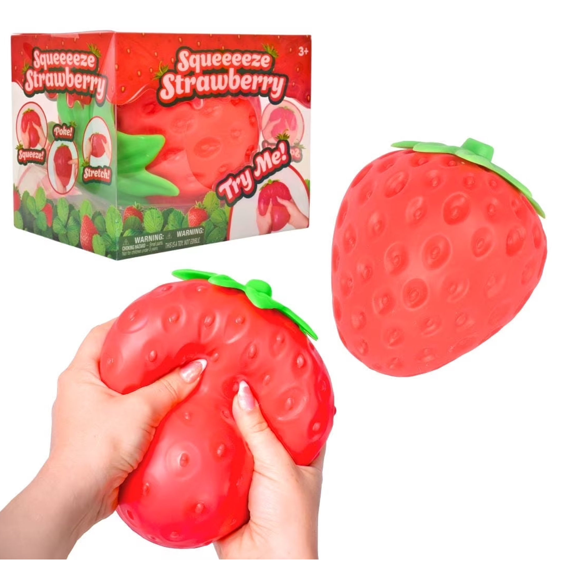 JUMBO SQUEEZE STRAWBERRY 1CT