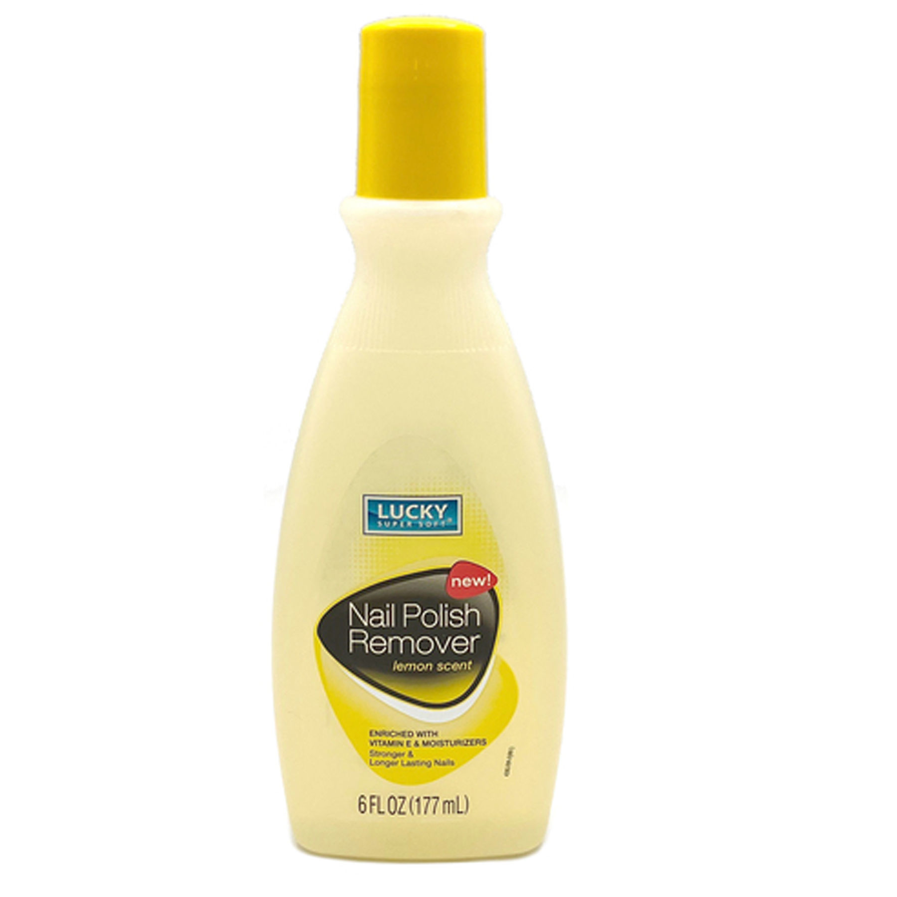 Lucky Nail Polish Remover Lemon 6 Oz