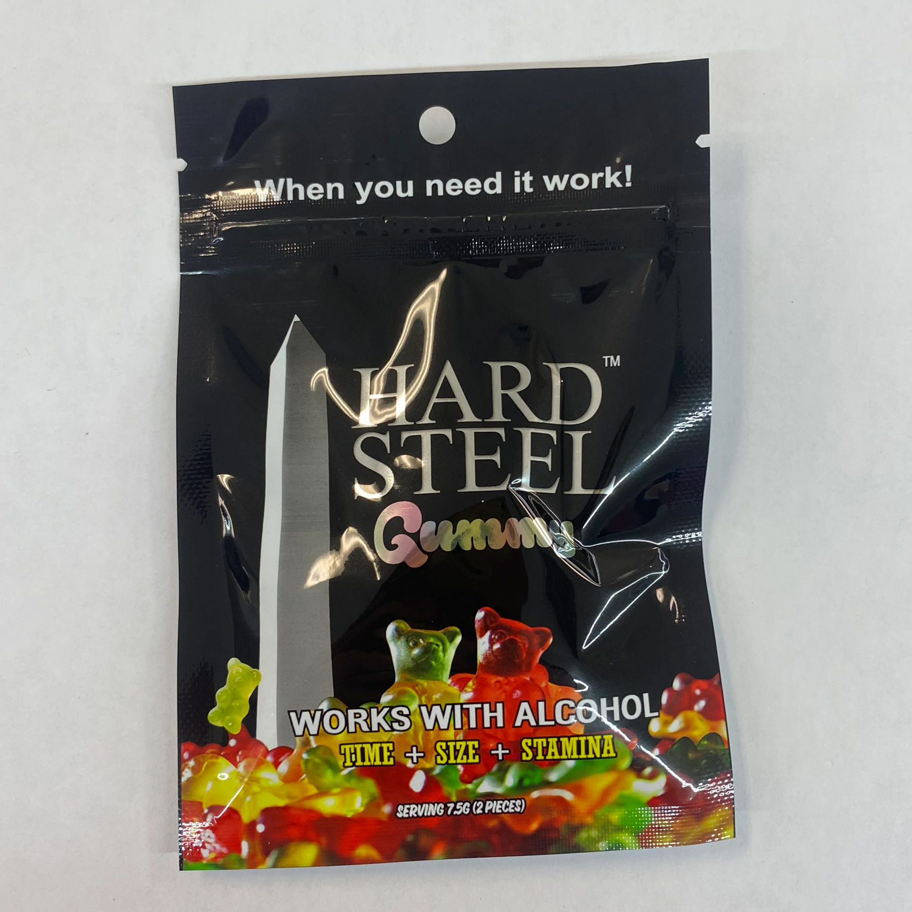 HARD STEEL GUMMY 1CT