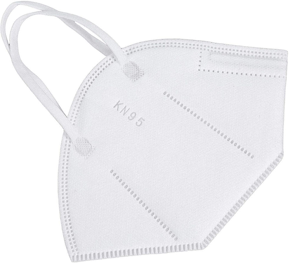 Thumbnail: KN95 Dust Masks Full Face Mask with Free Adjustable Headgear 10/Pc/Boxs