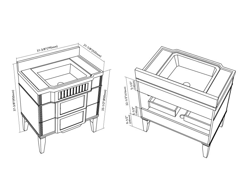 Miniatura: Bathroom Cabinet 020 33 06A