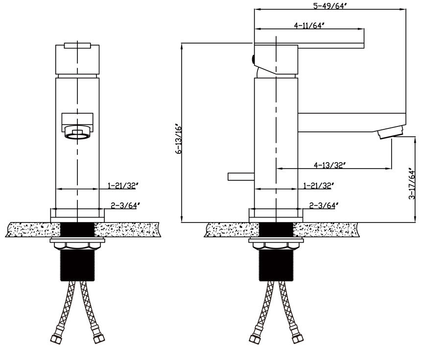 Miniatura: Single Handle Kitchen 8001 012