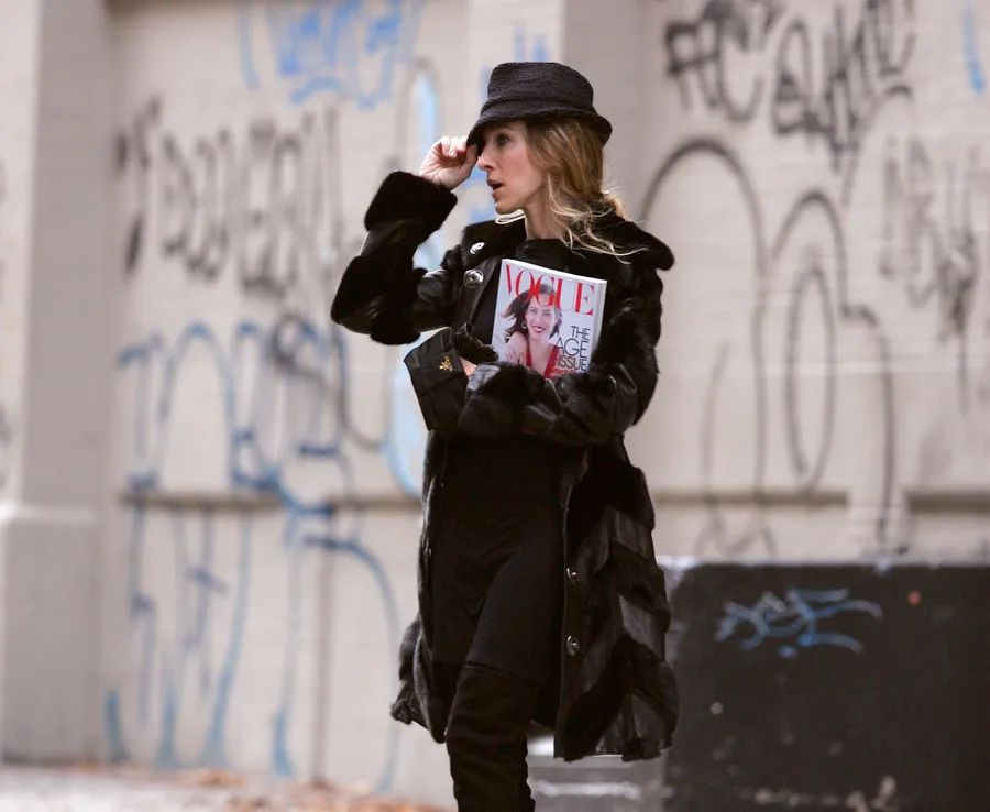 O estilo de Carrie Bradshaw