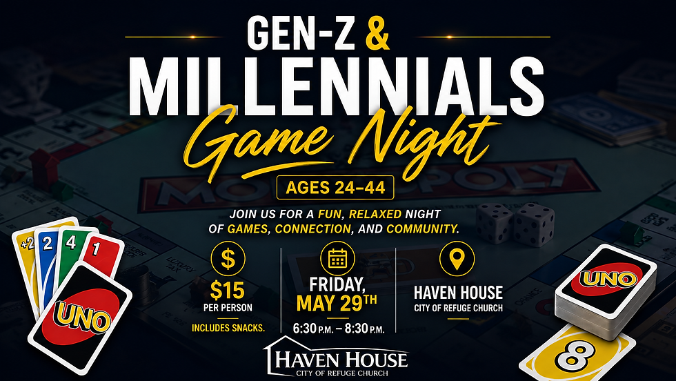 GEN-Z & Millennial Game Night