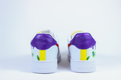 nike af1 rick and morty