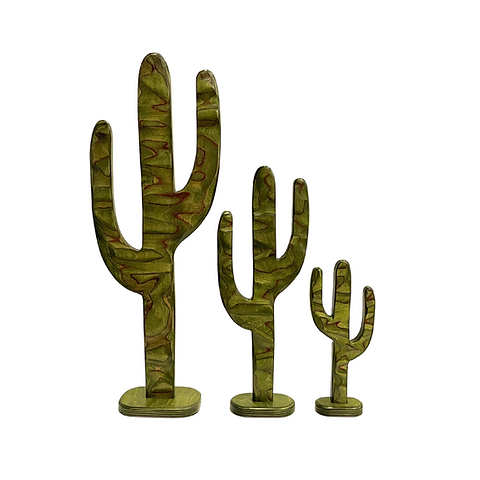 Handcrafted Cactus - "Abstract" | MI Millworks