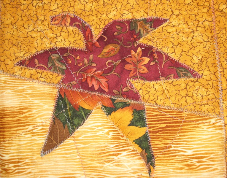 Mended Leaves - detail 01