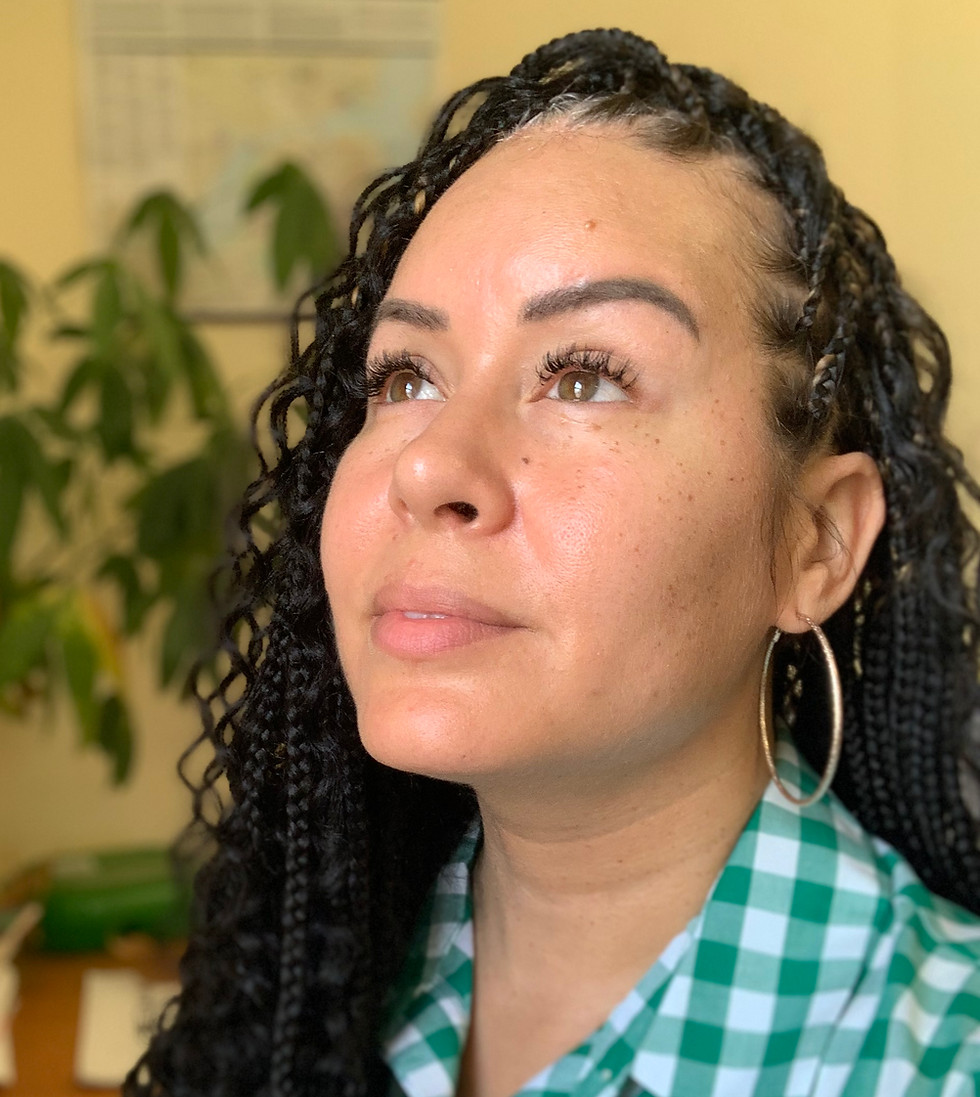 Latina leader reflecting on leadership and community empowerment