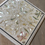 Thumbnail: Handcrafted Square Marble Table Top with Mother of Pearl Floral Inlay – Elegant