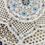 Thumbnail: Hand carved Marble Jali Tray – Lapis Floral Inlay with Bowl || 17*17 ||