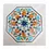 Thumbnail: Exquisite Octagonal Pietra Dura Inlay Table Top  Vibrant Floral Medallion Design