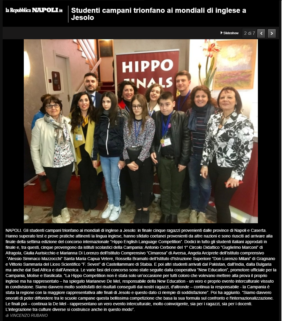 La Repubblica 2019 Hippo