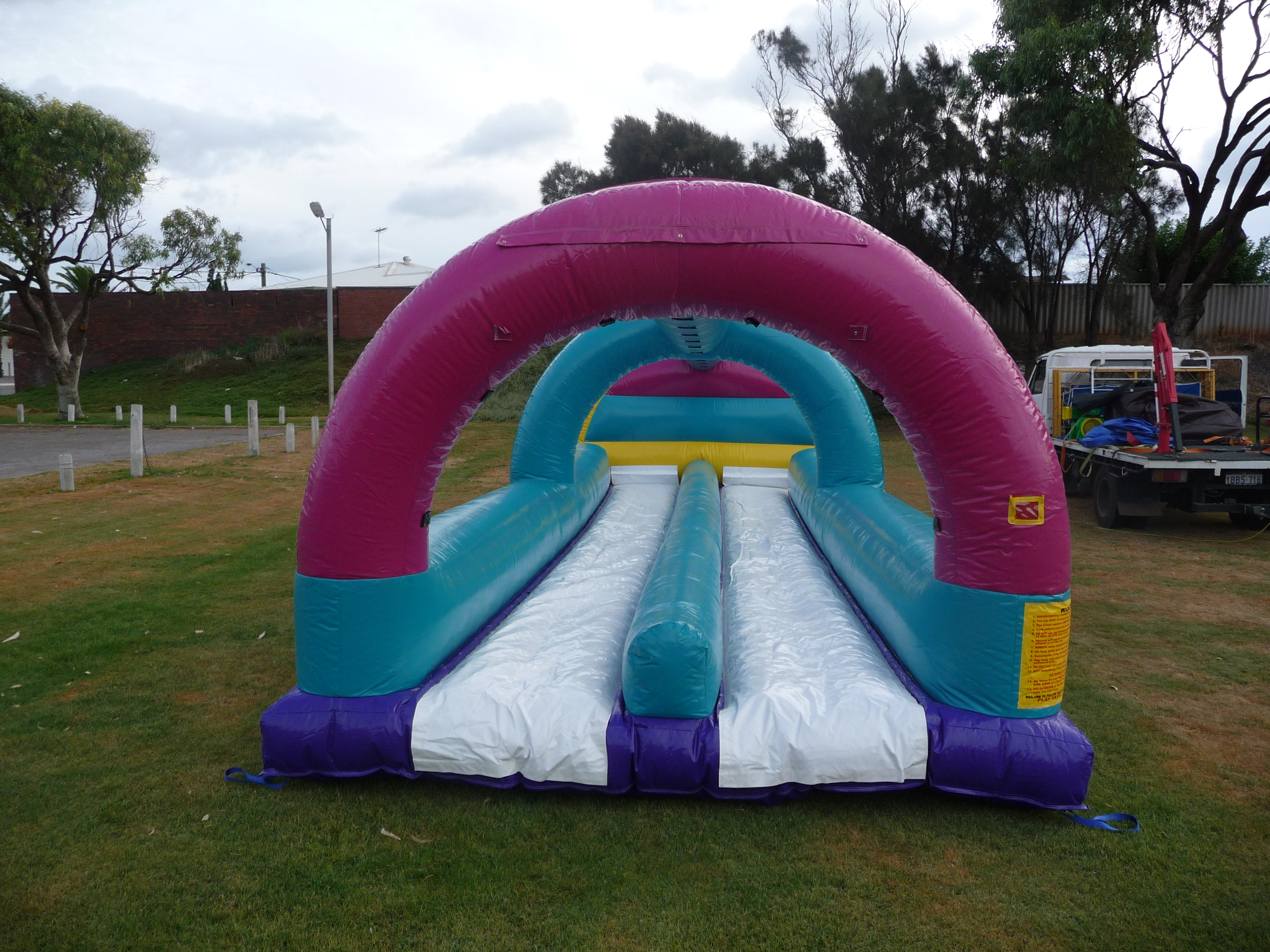 Double Lane Water Slide 2