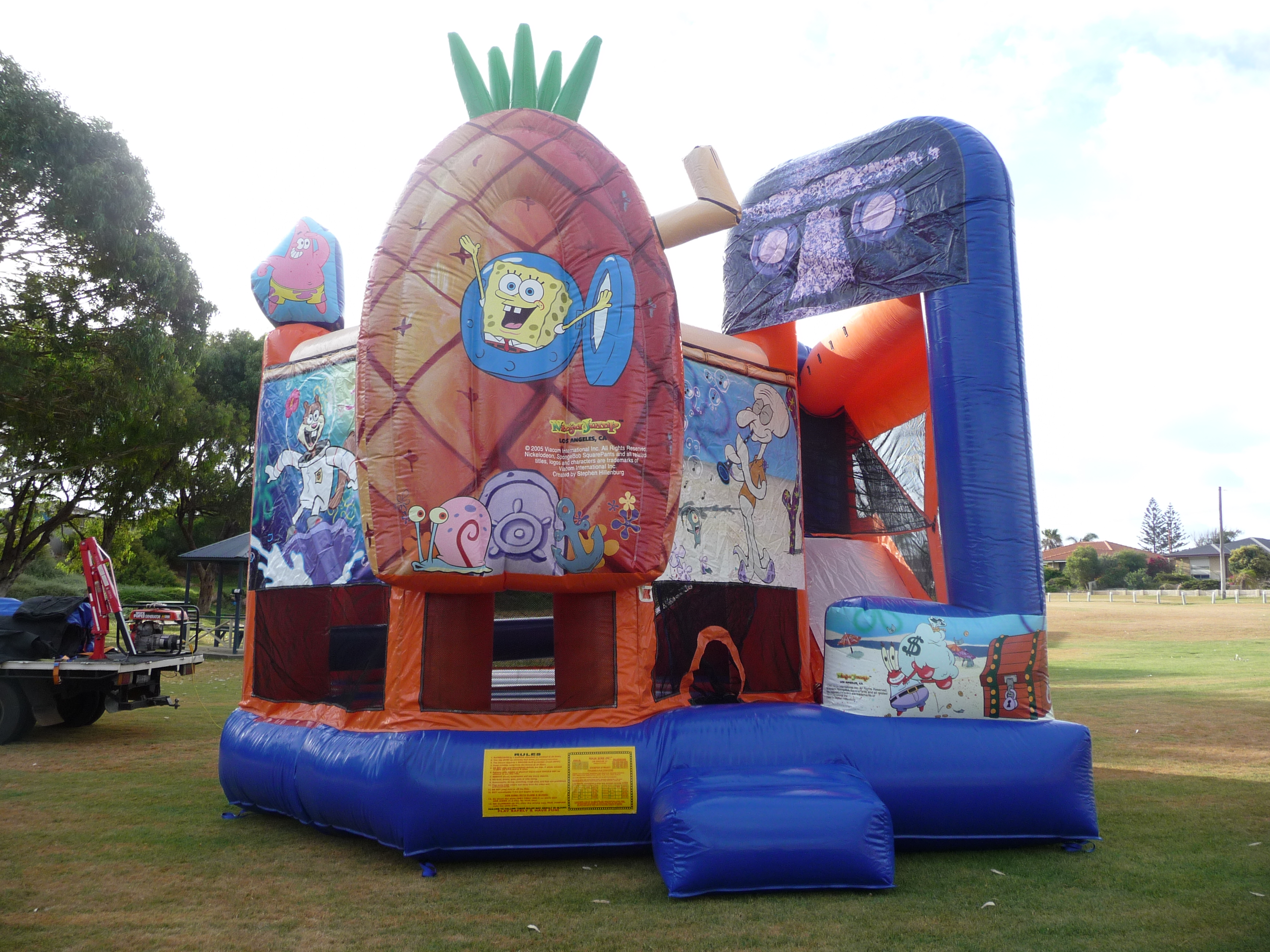 Sponge Bob Activity Castle