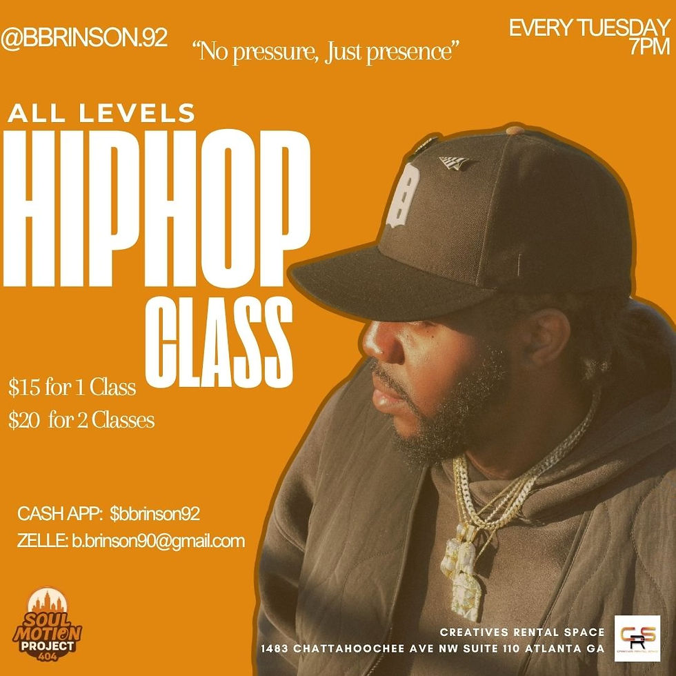 All Levels Hiphop Weekly Class