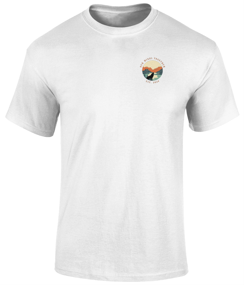 Light small logo Gildan 5000 Heavy Cotton Adult T‑Shirt