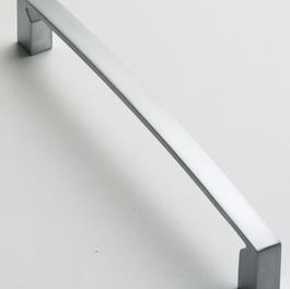 Notched D Handle (satin chrome)