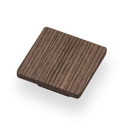 Square knob (wood)