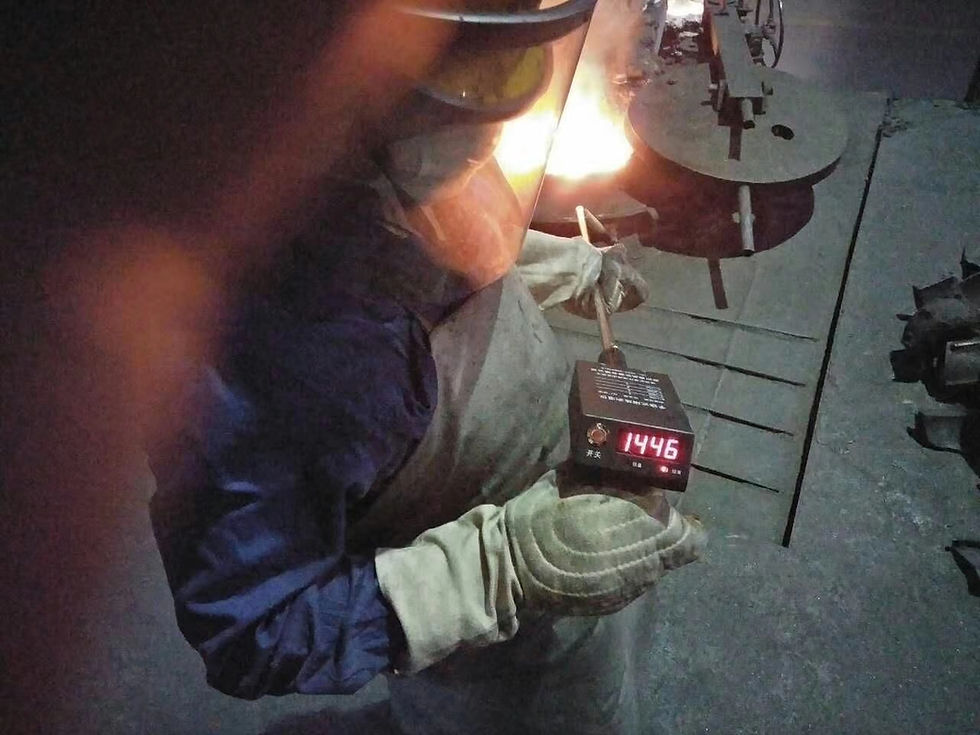 platinum-rhodium thermocouple