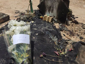 Iranian Security Forces Desecrate Executed Protester's Grave on His Birthday
