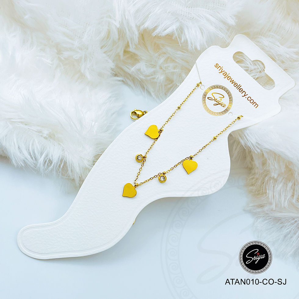 Thumbnail: Snehika Golden Anti Tarnish Anklet