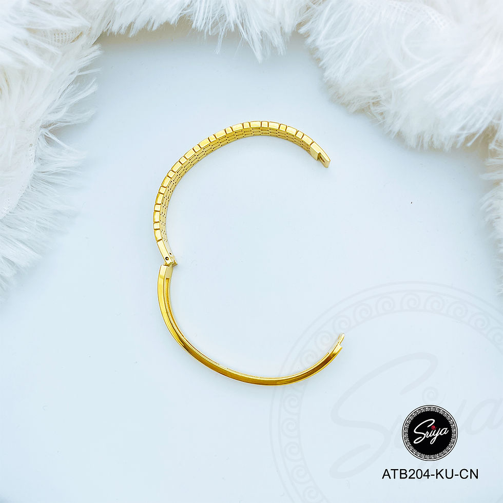 Thumbnail: Aanya Anti Tarnish Gold Bangle