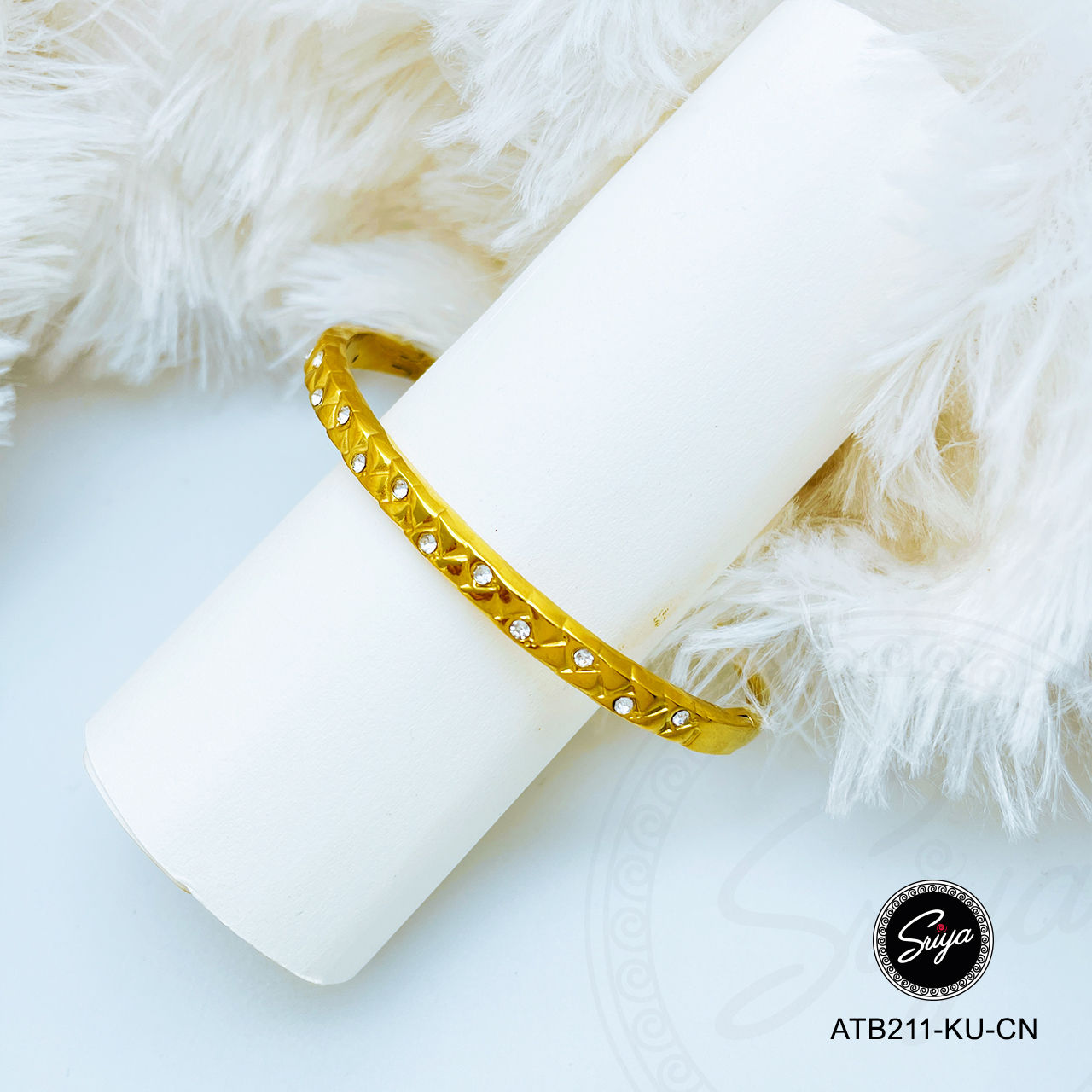 Rachita Anti Tarnish Golden Bangle