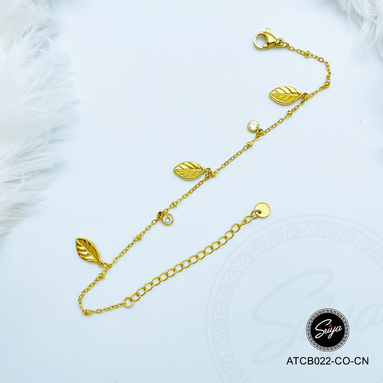 Tanika Anti Tarnish Golden Bracelet