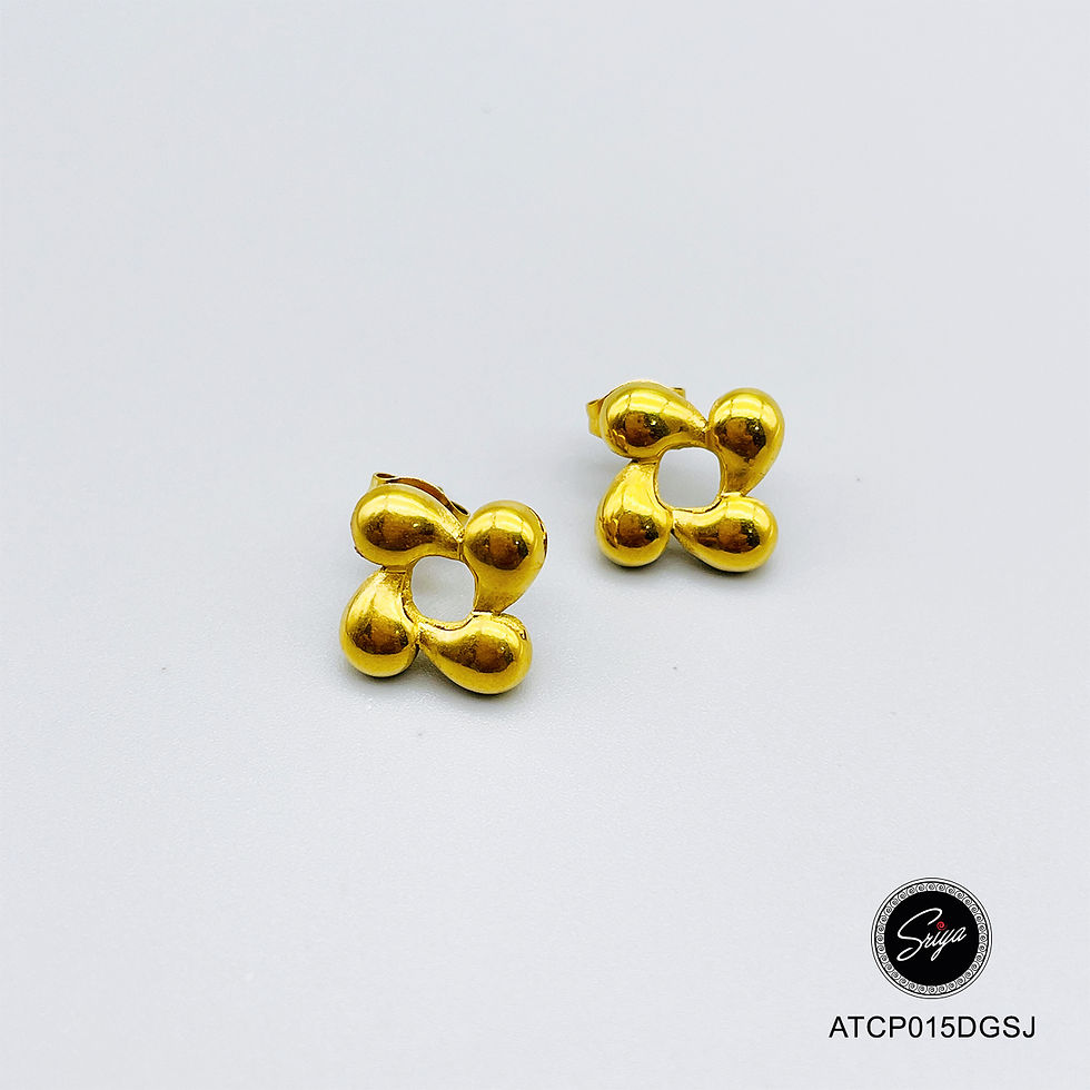 Thumbnail: Dora Anti Tarnish Chain Pendant with Earrings