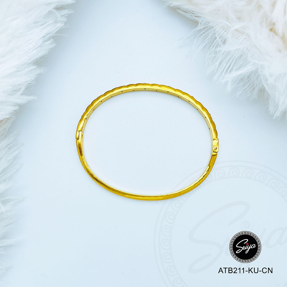Thumbnail: Rachita Anti Tarnish Golden Bangle