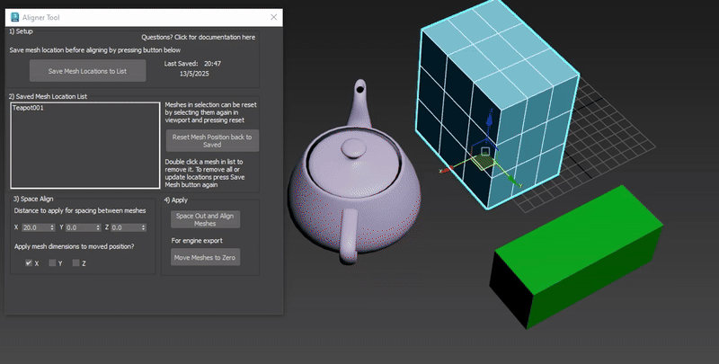 Adjusting Bounds Distance and Zeroing Meshes