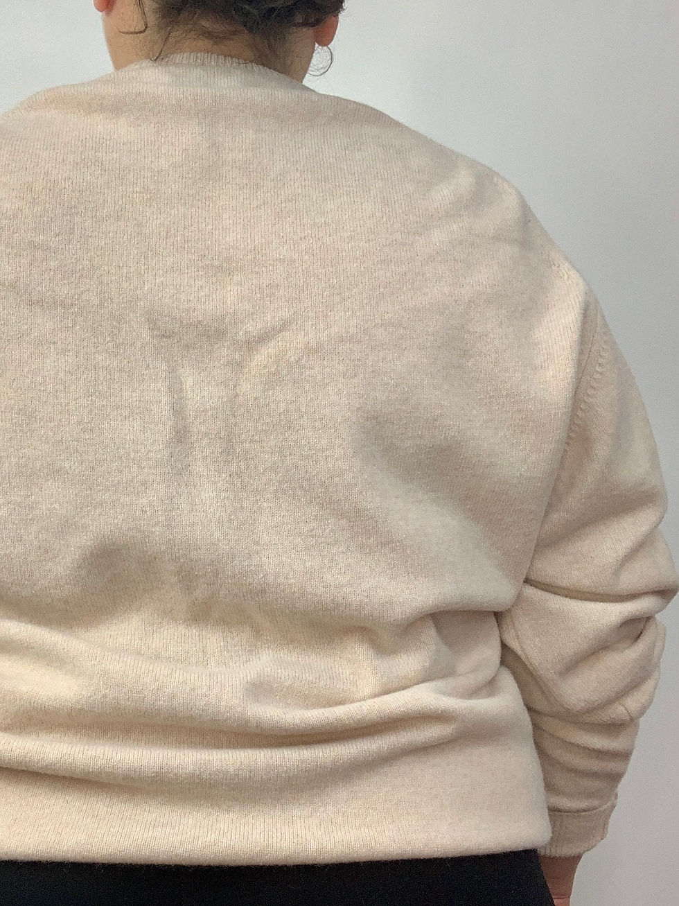 Thumbnail: Long Pullover V-Neck Sweater
