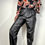 Thumbnail: Vintage Lined Leather Pants