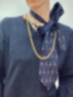 Thumbnail: Vintage Thick Rope Chain Necklace