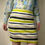 Thumbnail: Fitted Striped Midi Skirt