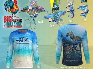 Key West Half Marathon & Runfest Reveals 2026 Shirts and Medals