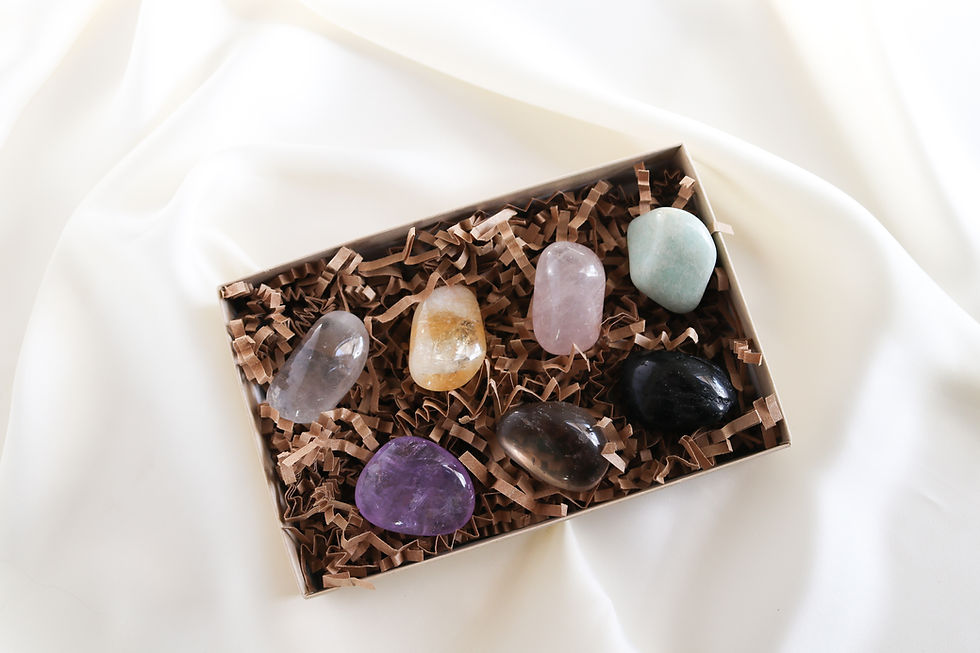 Beginner Crystal Set -Tumbled