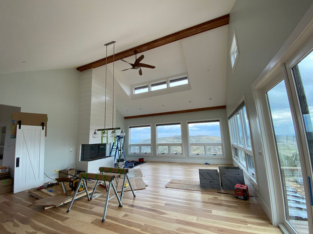 During Construction - Family facing East