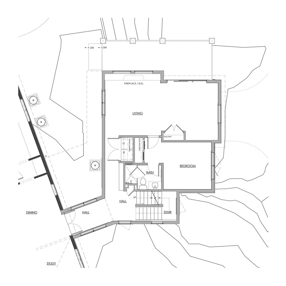 Main Level Floor Plan