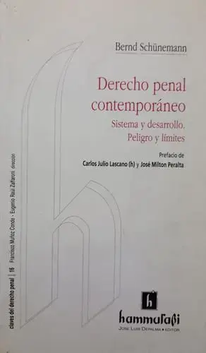 derecho penal contemporáneo