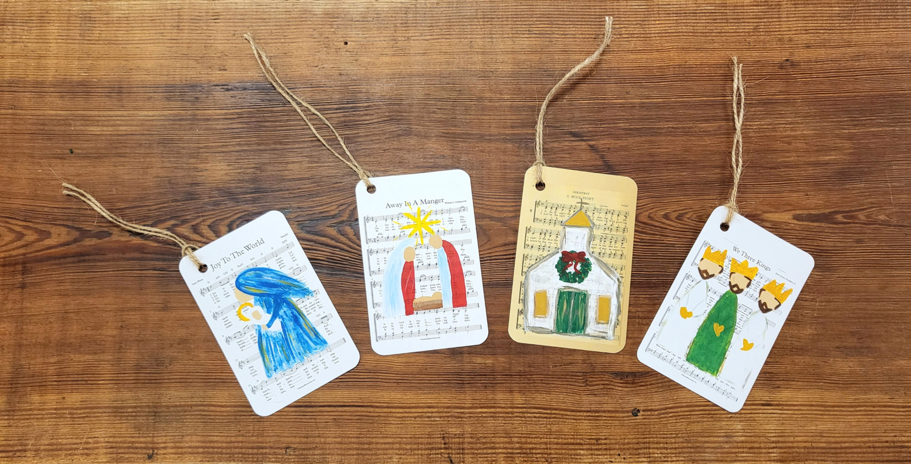 Holiday Hymns Gift Tag Collection