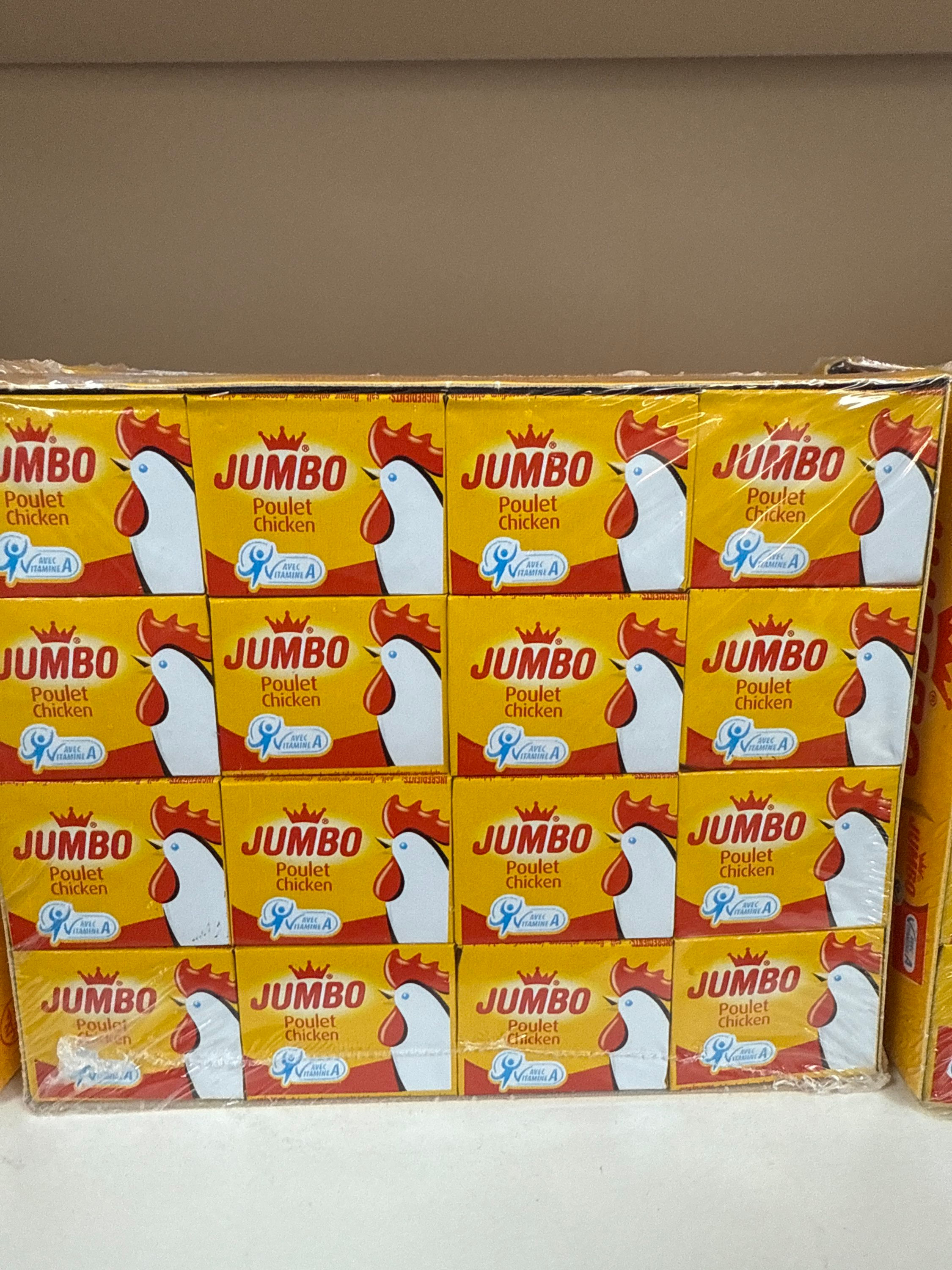Jumbo cubes poulet 