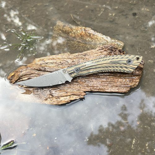 Bird Dog (Bird and Trout) Knife | Gahagan Customs