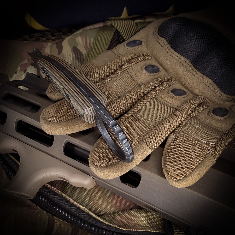 Thumbnail: Bear Claw EDC Karambit Knife with Handles