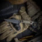 Spear point ring knife called the Infiltrator